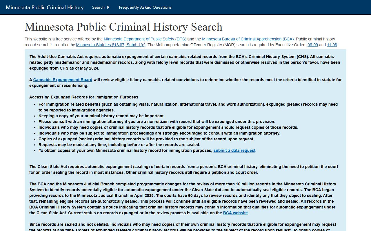 Polk County criminal court records Minnesota public criminal history search